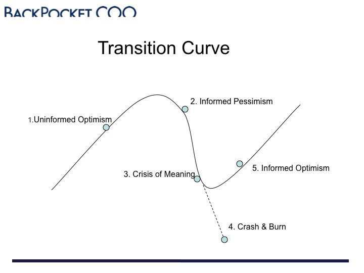 Transition Curve (slide courtesy Cameron Herold
